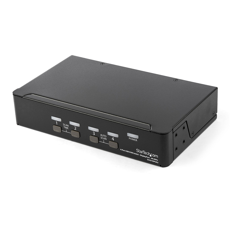 You Recently Viewed StarTech SV431DPUA2 4 Port DisplayPort KVM Switch w/Integrated USB 2.0 Hub & Audio Image